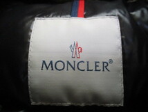 モンクレール MONCLER ビームス別注 迷彩 エベレスト　でかロゴ　ワッペン ダウン　ジャケット 1 国内正規　カスタマーカード付き_画像4