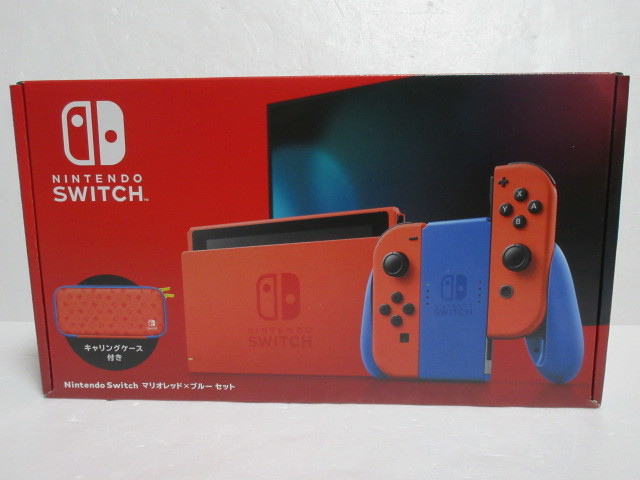 極美品】 Switch マリオレッド×ブルー 本体 Nintendo lbwlawyers.com