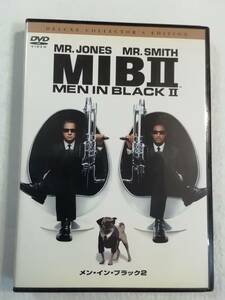 洋画DVD『メン・イン・ブラック２　MIB Ⅱ』セル版２枚組。ウィル・スミス。トミー・リー・ジョーンズ。日本語吹替付き。特典映像。即決。