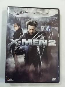 洋画DVD『X-MEN ２』セル版。共存か滅亡か。壮大な近未来アクション！ヒュー・ジャックマン。監督ブライアン・シンガー。日本語吹替付き。