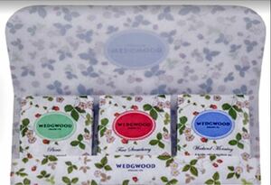 新品★未開封 ウエッジウッド ワイルドストロベリー プレゼント用 ショッパー付き アソートティーバッグ WEDGWOOD 紅茶詰め合わせ