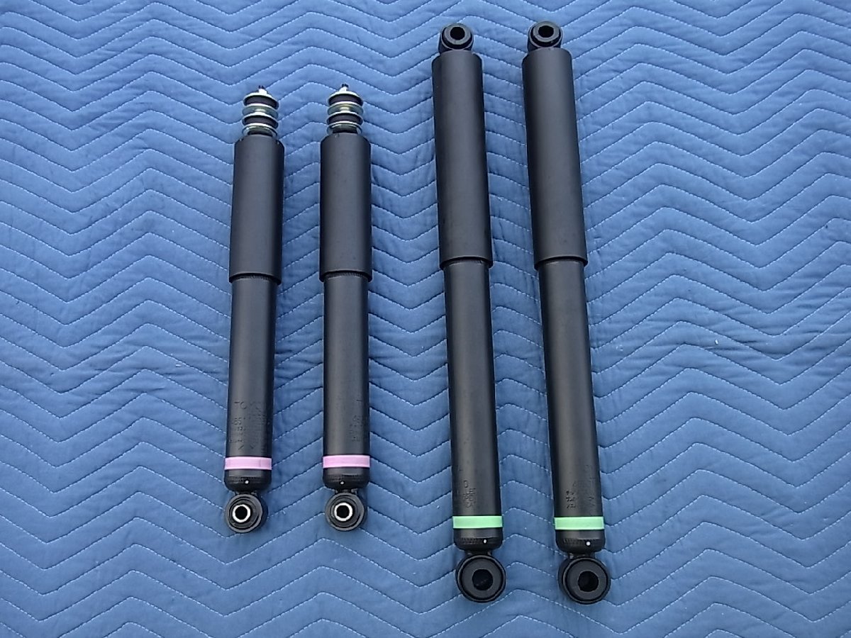 ヒート ハイエース200系 2WD 純正ショック ワンオフ加工品 減衰力強化