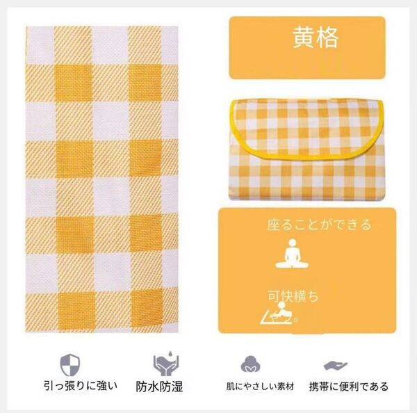 200×200 レジャー シート マット アウトドア 公園 大きい コンパクト プレゼント