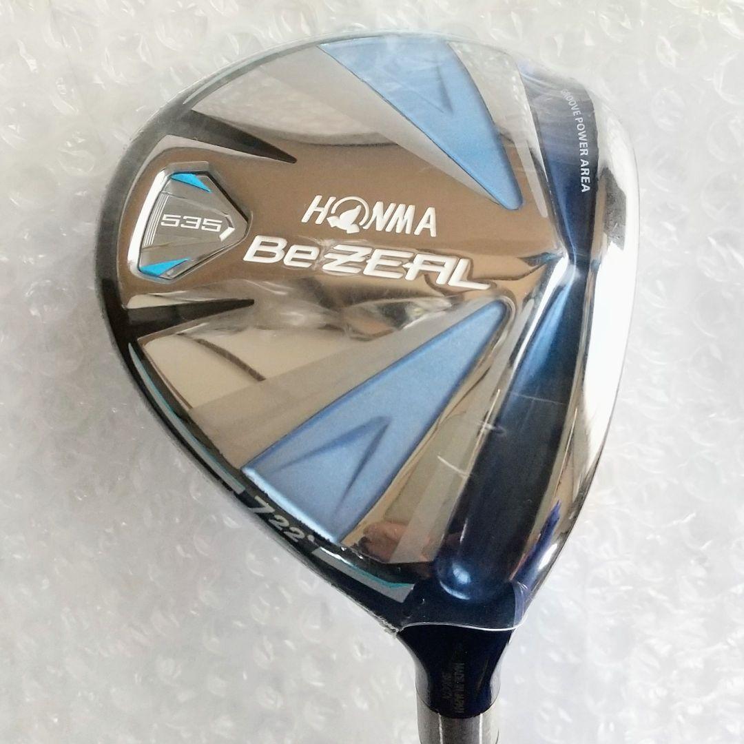 【新品 送料無料】 レディース ホンマゴルフ フェアウェイウッド Be ZEAL 535 VIZARD for BeZEAL (7W/22°/A) ビジール 女性用