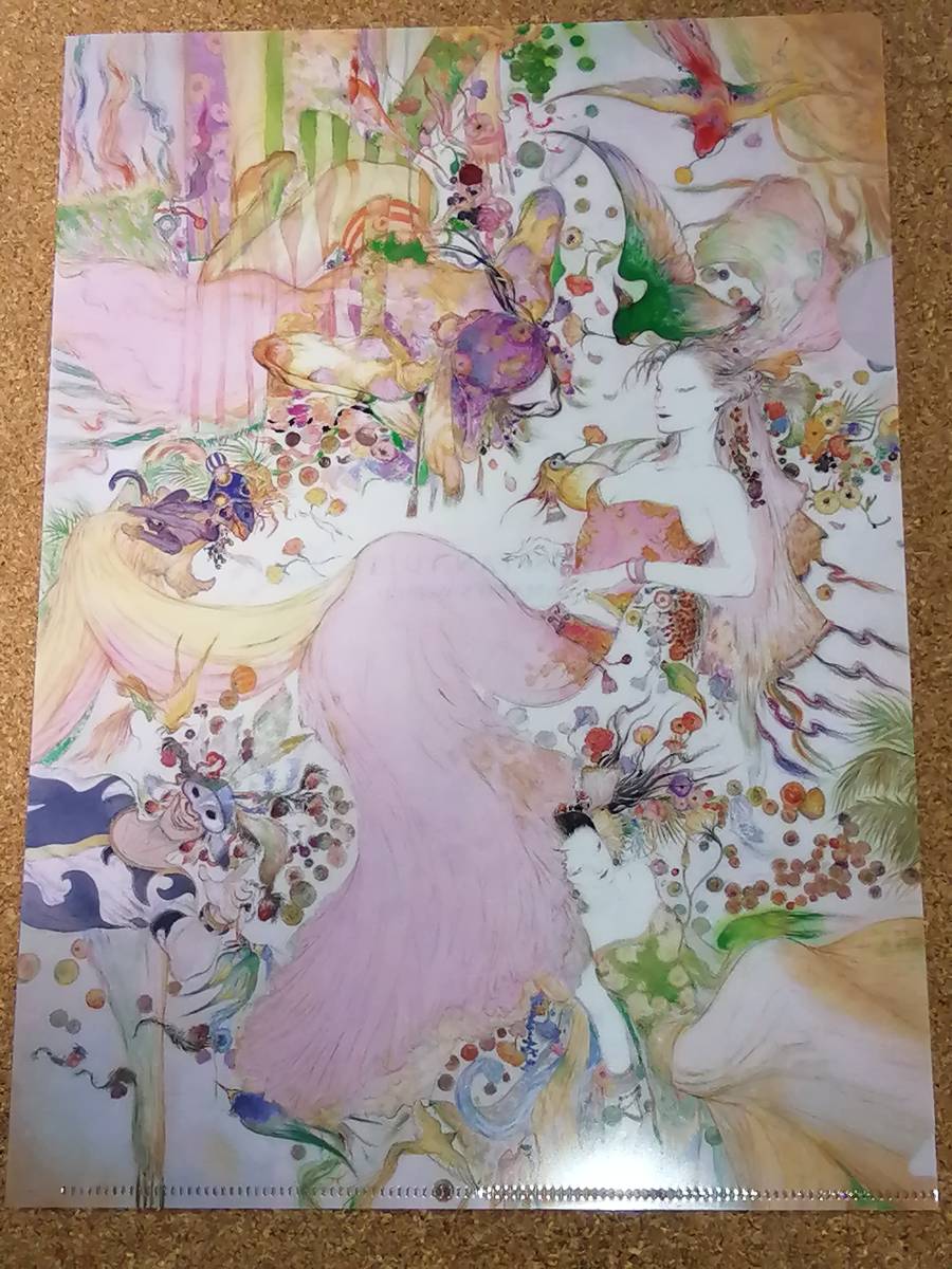 FF Final Fantasy Yoshitaka Amano Cosi Fan Tutte A4 Größe Fantasy Kunst Ausstellung Malerei Ausstellung Klare Datei, Comics, Anime-Waren, Andere