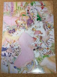 Art hand Auction FF ファイナルファンタジー 天野喜孝 コシファントゥッテ A4サイズ ファンタジーアート展 絵画展 クリアファイル, コミック, アニメグッズ, その他