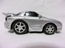 ２００１年製★マツダサバンナRX-７シルバー★プルバック カー／ミニカー／チョロQ_画像8