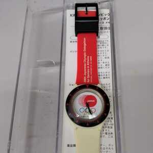 電池交換済 未使用品　KIRIN アテネオリンピック　応援キャンペーン　腕時計　