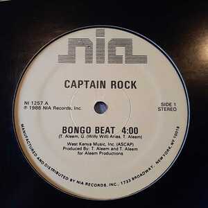 CAPTAIN ROCK / BONGO BEAT /ELECTRO,OLDSCHOOL RAP,エレクトロ,T ALEEM,