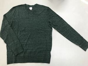 ●ＧＡＰ●新品●コットン・セーター●ニット●Ｍサイズ●ニット●Ｖネック●ギャップ●グリーン●ビジネスに●通勤●オフィース●19-2-1