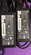 中古 HP ノート用ACアダプタ 動作保証 PPP009L(PA-1650-02H) 2点セット 　MP0009_画像2