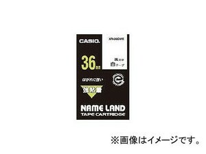 カシオ ネームランド用強粘着テープ 36mm XR-36GWE(7593180)