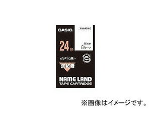 カシオ ネームランド用強粘着テープ 24mm XR-24GWE(7593171)