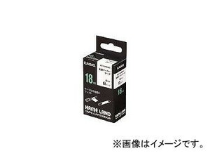 カシオ ネームランド用配線マーカーテープ 18mm XR-18HMWE(7546238)