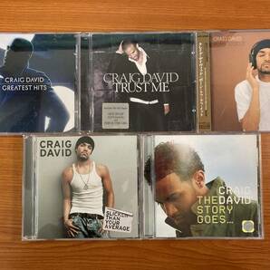 W5152 クレイグ・デイヴィッド 5枚セット｜Craig David Greatest Hits Trust Me The Story Goes Slicker Than Your Average Born to Do It
