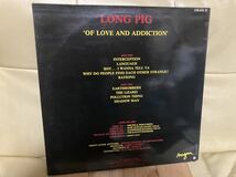 LONG PIG【LP OF LOVE AND ADDICTION】パンク天国/POSTPUNK/NEWWAVE/ポジパン/ゴス_画像2