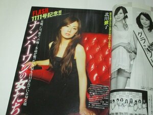 FLASHフラッシュ2010 仲間リサ/ AKB48 / ナンバーワンの女たち 北川景子 後藤真希他/ 夏帆 忽那汐里 Cica MUTEKIヌード 小沢一郎全語録 他