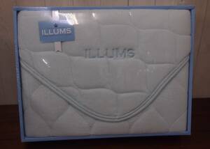  new old goods *ILLUMS* microfibre mattress pad * blue * single for *204S4-F10041