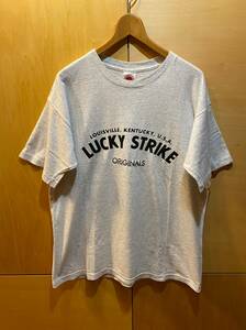  Vintage LUCKY STRIKE Lucky Strike cigarettes promo T-shirt L America USA old clothes 