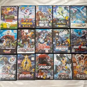 15本セット 全部新パッケージ版☆ 劇場版ポケットモンスター DVD