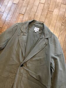 YARMO WORKCOAT OLIVE Mサイズ ENGLAND製 ヤーモ ワークコート オリーブ イングランド製