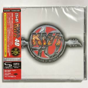 未開封CD　KISS　ベスト・オブ KISS 40　限定盤/SHM-CD＋DVD　　　M017 