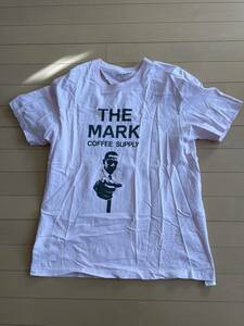 417　THE MARK COFFEE SUPPLY　Tシャツ ピンク L マークコーヒーサプライ 