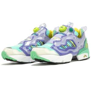 ☆adidas×Reebok ZX FURY 薄紫/薄緑/黄/淡白 29.0cm アディダス×リーボック コラボレーション ZXフューリー GW0366