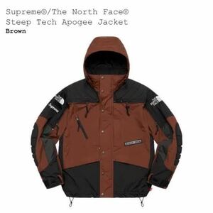 XXL Supreme The North Face Steep Tech Apogee Jacket Brown サイズ ブラウン シュプリームノースフェイス 希少サイズ