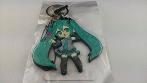 【レア】 初音ミク ウィングショップ ラバーキーホルダー ミクB