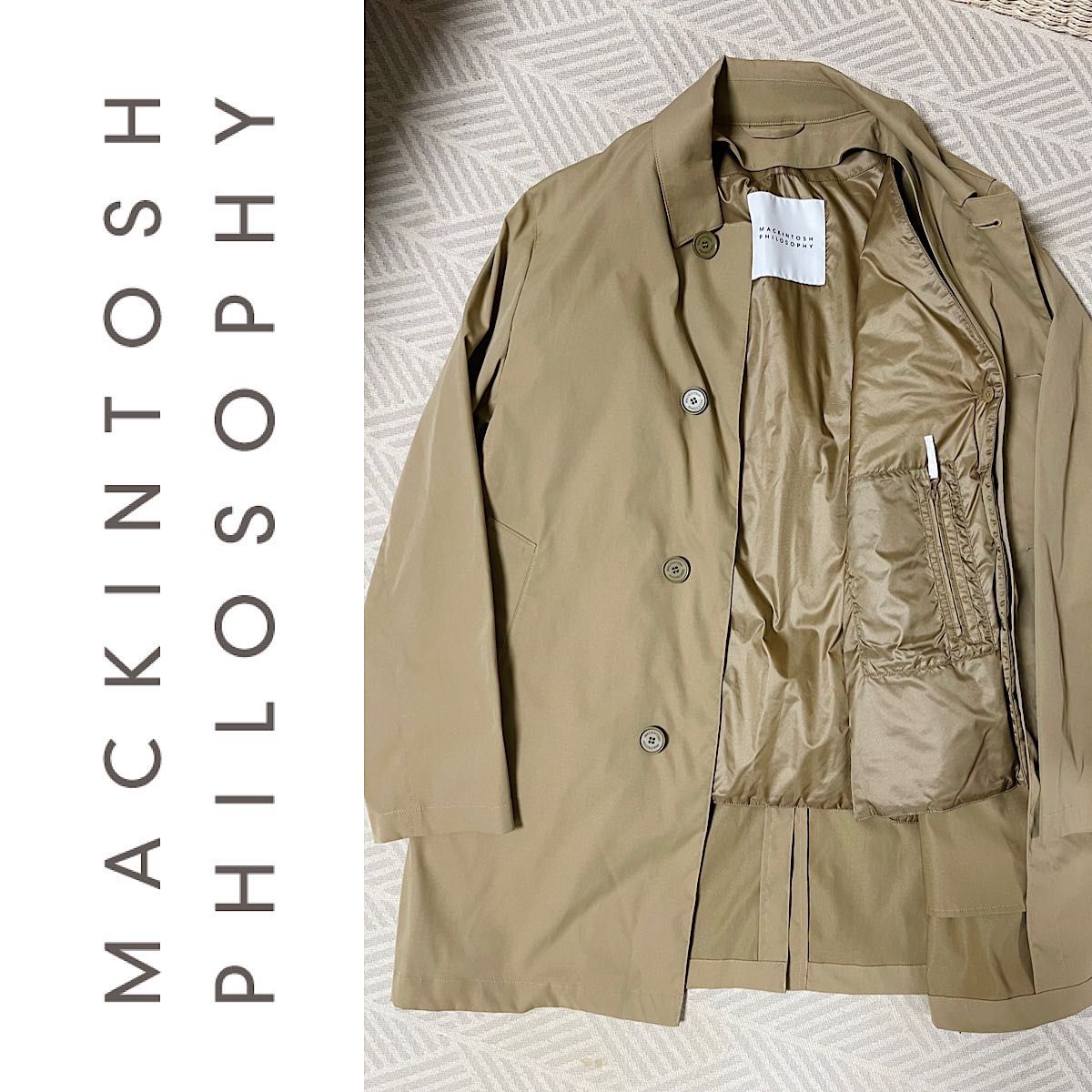 ☆美品☆マッキントッシュフィロソフィー チャコールグレー
