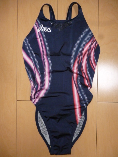 アシックス asics レディース競泳水着 Mサイズ 春日部共栄高校 水泳部