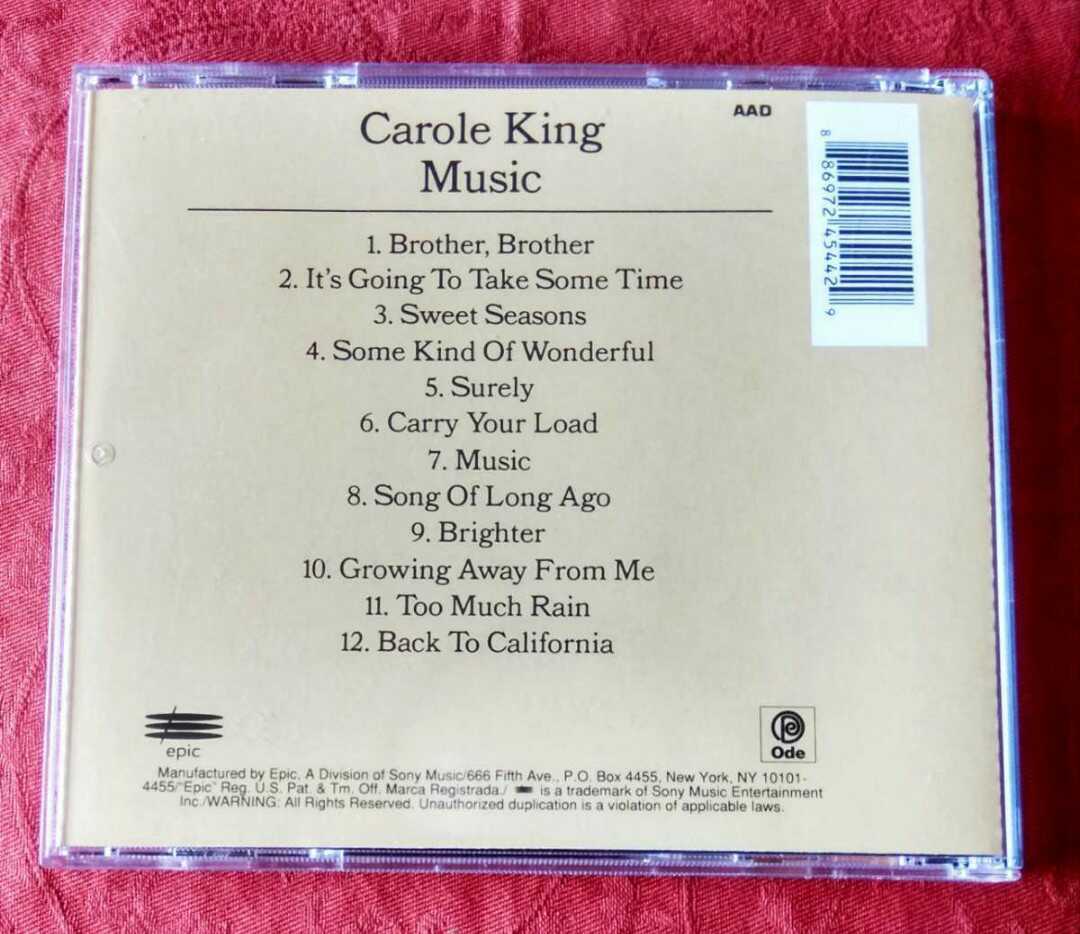 CAROLE KING / MUSIC - JChere雅虎拍卖代购