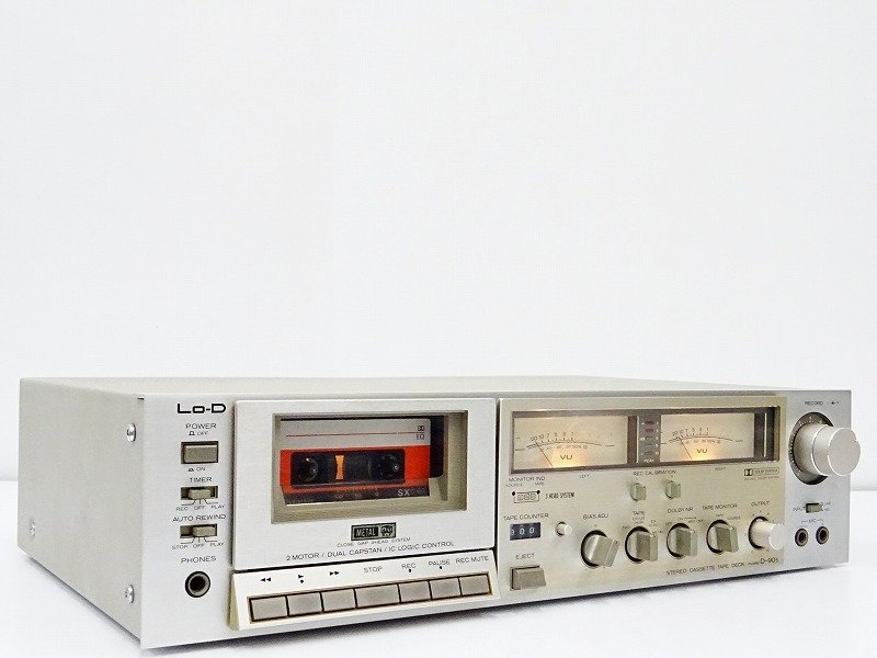 日立 Lo-D D-2200MB ステレオカセットデッキ(動作品