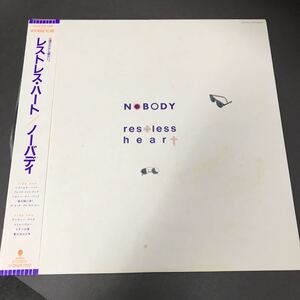 LP-004 NOBODY RESTLESS HEART ノーバディ レストレス・ハート 相沢行夫 木原敏雄 和モノAtoZ city pop 昭和歌謡