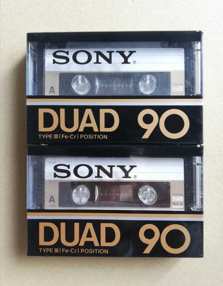 SONY DUAD 90 カセットテープ 10本入未開封カートン | www