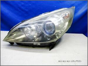 ホンダ 純正 RG1 RG2 RG3 ステップワゴン 前期 HID ヘッドライト ヘッドランプ 左 KOITO 100-22594