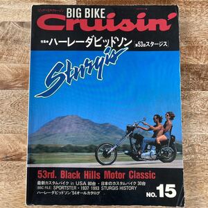 BIG BIKE Cruisin‘ ビッグバイククルージン ハーレー アメリカ アウトロー チョッパー バイカー カスタム エボ ビンテージ 雑誌 90’s 2