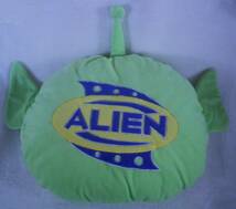 未使用 一番くじ クッション Toy Story トイストーリー Alien エイリアン リトルグリーンメン ぬいぐるみ_画像2