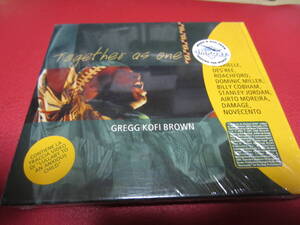 GREGG KOFI BROWN / TOGETHER AS ONE ★グレッグ・コフィ・ブラウン/OSIBISA★STING/NOVECENTO/STANLEY JORDAN/AIRTO MOREIRA/BILLY COBHAM