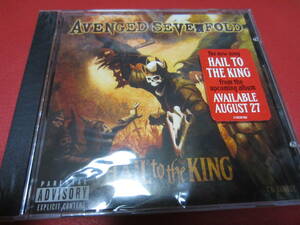 AVENGED SEVENFOLD / HAIL TO THE KING ★未開封・輸入盤CD★アヴェンジド・セヴンフォールド / ヘイル・トゥ・ザ・キング