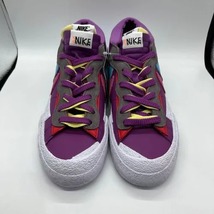 NIKE 21aw SACAI KAWS Blazer Low Purple 27.5cm DM7901-500 ナイキ ブレザーロー サカイ カウズ パープル スニーカー_画像2