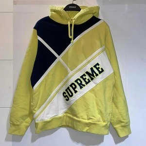 Supreme 18ss Diagonal Hooded Sweatshirt Mサイズ シュプリーム ダイアゴナルフーデッドスウェットシャツパーカー