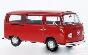 1/24 VW T2 1972 フォルクス ワーゲン バス 赤 レッド RED 梱包サイズ６０