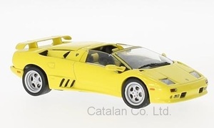 1/43 ランボルギーニ ディアブロ ロードスター 黄色 イエロー Lamborghini Diablo Roadster yellow 2000 SpecialC 60サイズ