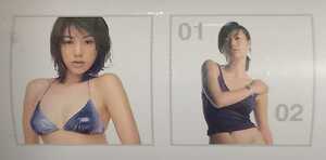  Igawa Haruka 2001 calendar B2 size extra attaching ( clear poster )