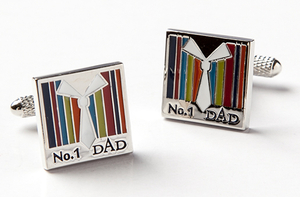 ★カフスボタン ONYX ART LONDON CK851 NO.1 DADDY Cufflinks