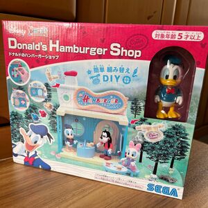 ディズニーキャラクター DIYTOWN ドナルドのハンバーガーショップ DH-03