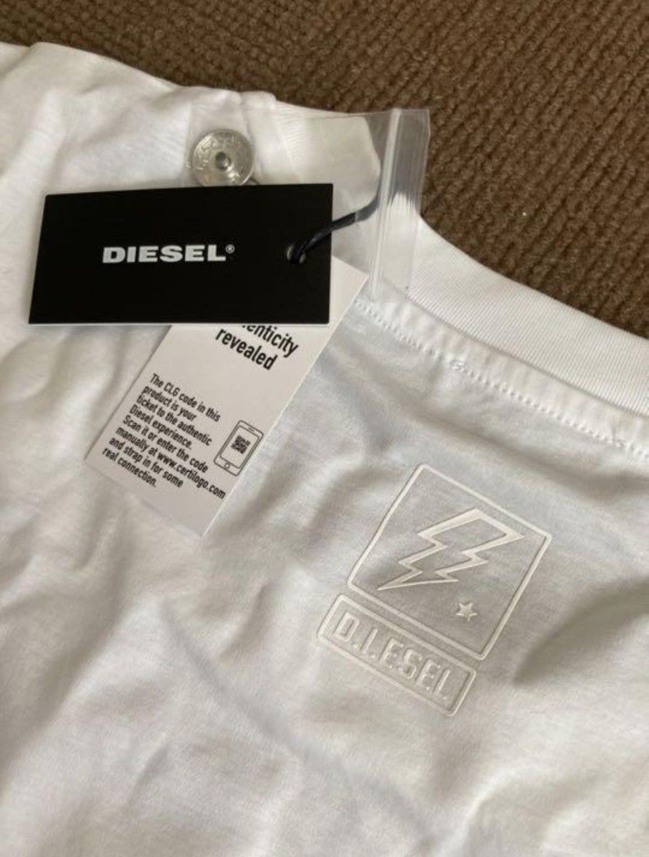 ディーゼル 長袖Tシャツ 1422 ブラック Mサイズ 新品タグ付 | www