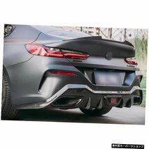 BMW8シリーズG14G15G16Mスポーツカーチューニング2018-2020 A Style Carbon Fiber Rear Bumper Lip Diffuser For BMW 8 Series G14 G15 G1_画像4